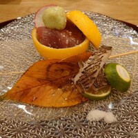 文禄堤 茶味 - 向付