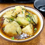 がんじゅう堂 - ヘチマと豆腐の揚げ出し