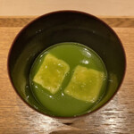 茶洒 金田中 - 抹茶汁粉
