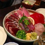 三陸居酒屋きりや - 刺身盛り合わせ