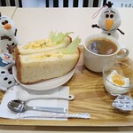Cafe KOTANI - タマゴサンドウィッチセット　630円