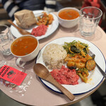 THE NUTS EXCHANGE - 豪華なランチ♪