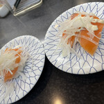 太助寿司 - 『サーモン』玉ねぎはみずみずしい。