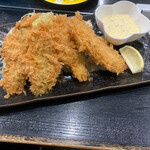 えいすけ - 牡蠣フライ定食　1,200円