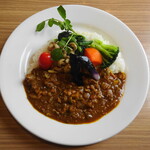 デニーズ - １５種類の野菜とチキンのキーマカレー