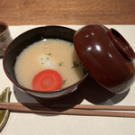 蔵の味 - お餅入り味噌汁