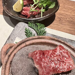 蔵の味 - 知多牛の石焼き