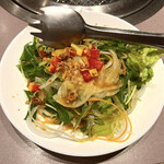 西神飯店 - 野菜サラダ