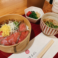すき焼きと牛まぶし ももしき - 