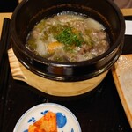 韓国料理 サンチョン - テールスープ