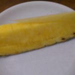 洋食亭ブラームス ルミネ荻窪店 - デザートのパイナップル
