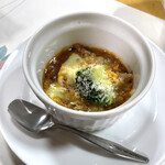 天狗温泉浅間山荘 - 牛肉のグラタン