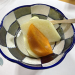 天狗温泉浅間山荘 - 食後のフルーツ