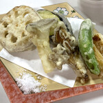 天狗温泉浅間山荘 - 季節の天ぷら