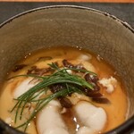 日本料理 TAKEMOTO - フグの白子美味いが、ポン酢がイマイチ