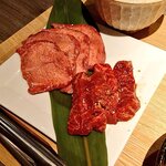 Yakiniku Iwa - 上タン塩・ハラミ