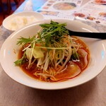 Taiwan Ryourigun Chan - 油そば(担仔麺)ごはん付き650円