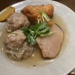 おでん まる米 - おでん　自家製生姜天,自家製焼売,くじらコロ