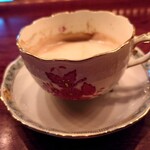 カフェ・鈴木 - 泡を飲んたあと