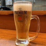 Jingisukan Sakaba Ramu Kurabu - プレミアムモルツ 生ビール