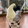 榎本牧場　フォルトゥーナ - 料理写真:アイスクリームダブル。カップの底までパンパンに入ってる。コスパよろし！みるくが濃厚でとても旨い❣️