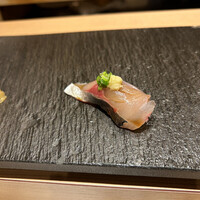 難波 鮨 よこ田 - アジ