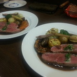 ビストロ バキュース - ２０１３・５月　シャラン鴨ロースト　２皿で１人前