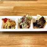 八幡麻婆 雅 - 前菜3種盛合せ