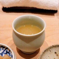 鮨 龍次郎 - 玉ねぎのすり流し