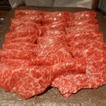 馳走 啐啄一十  - ⑯榊山牛(サーロイン)、真昆布&4種類種類(いりこ、鰹節、鯖節、あご節)の節の出汁しゃぶ【広島県広島市安佐南区の湧水(硬度8.5)】