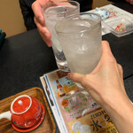 鮨よし - 2人ともノンアルサワー