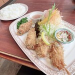 サンフラワー - カキフライ定食