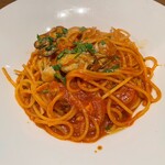 Osteria Orto - 牡蠣のスパゲティ・マリナーラ