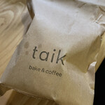 Taik bake&coffee - 包装紙