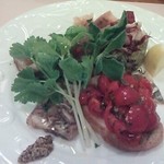 アンティカ オステリア バーチョ - 前菜、六種盛合せ