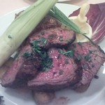 アンティカ オステリア バーチョ - メイン、三河牛のランプ肉