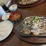 Knott's Berry - たらこマヨネーズハンバーグとAセット