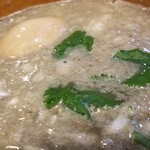 塩そば専門店 桑ばら - キビナゴの濃縮つけそば