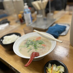 十八番 - かす汁定食のかす汁（大）