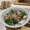 Ryoushi Shokudou Mikawamaru - 炙りいわし丼と三河フライ 1180円
                （ + あさり汁へ変更 400円）
                炙りいわし丼アップ