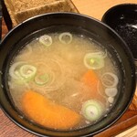 とんかつ けい太 - トン汁