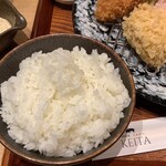 とんかつ けい太 - 晴天の霹靂の新米(//∇//)