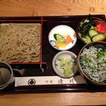 清川 - 釜揚げしらす丼セット 