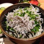 清川 - 釜揚げしらす丼セット 