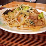 中華そば　くるま - 肉野菜炒め定食