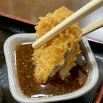 ぺん - ヒレかつ定食@1,100円