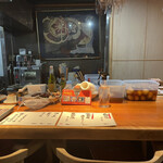 貪瞋癡 - 入口の厨房カウンターは未使用でした