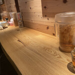 貪瞋癡 - 奥のカウンター