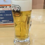 Yokobori Gyouza - 冬もビール