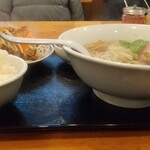 香湯ラーメン ちょろり - ランチAセット（塩ラーメン）